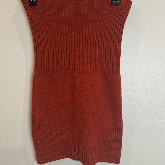 MARISSA WEBB JESSE MINI SKIRT IN PAPRIKA WOOL/CASHMERE BLEND XS - Picture 4 of 9